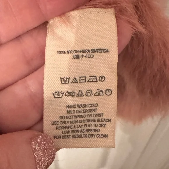 Free People Fuzzy Cardigan in dusty mauve pink XS sweater eyelash furry A00153 - Picture 3 of 7